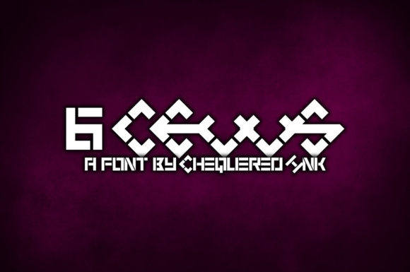 6 Cells: A Display Font That Makes Small Brands Look Polished