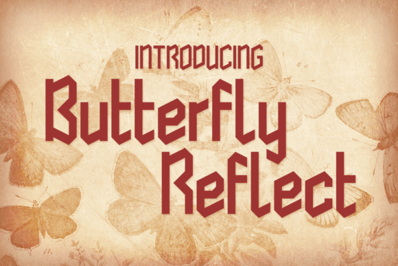 Butterfly Reflect: A Display Typeface That Elevates Digital Branding
