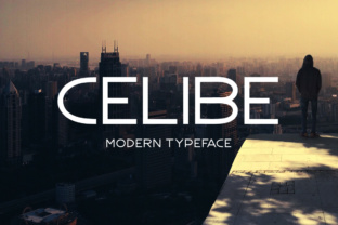 Celibe: A Fresh, Clean Display Font for Modern Branding