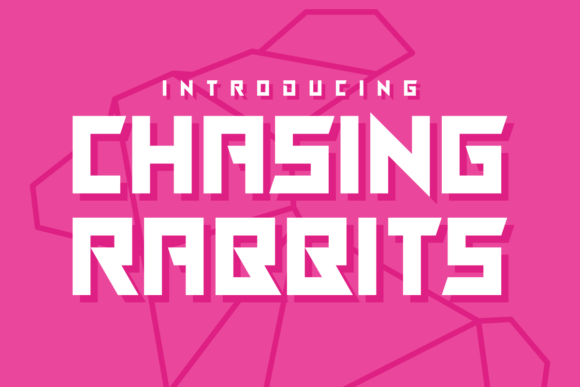 Chasing Rabbits: A Unique Display Font for Memorable Brands