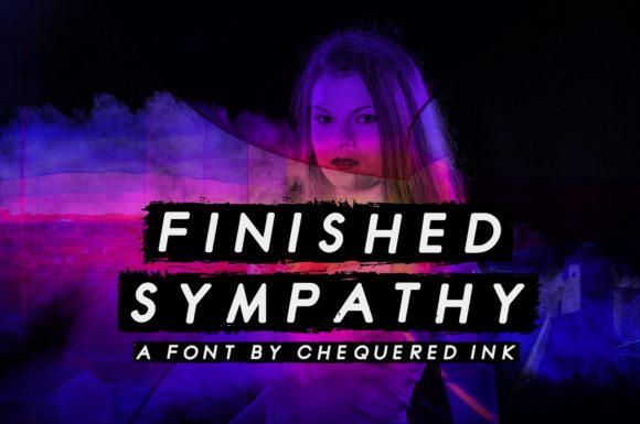 Finished Sympathy: A Bold Display Font for Distinct Branding