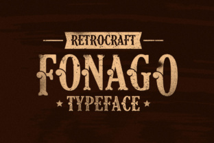 Fonago: A Vintage Display Font for Scroll-Stopping Campaigns