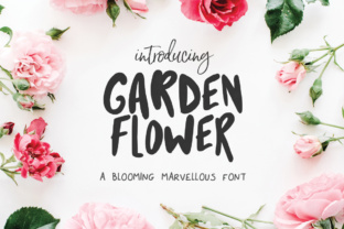 Garden Flower: A Display Font with Quiet Confidence