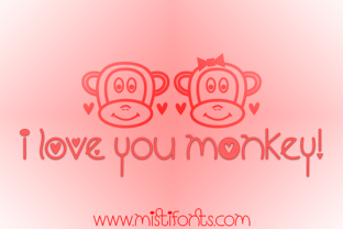 I Love You Monkey: A Display Font That Delivers Sweetness—Not Sugarcoating
