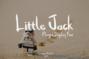 Little Jack: A Hand-Drawn Display Font for Expressive Web Design