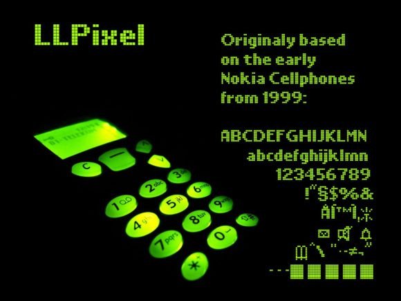 LL Pixel: A Fun, Retro Display Font for Small Business Branding