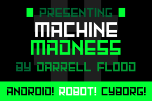 Machine Madness: A Futuristic Typeface for Bold Editorial Projects