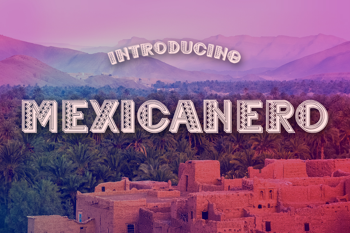 Mexicanero: A Playful Decorative Font for Branding with Soul
