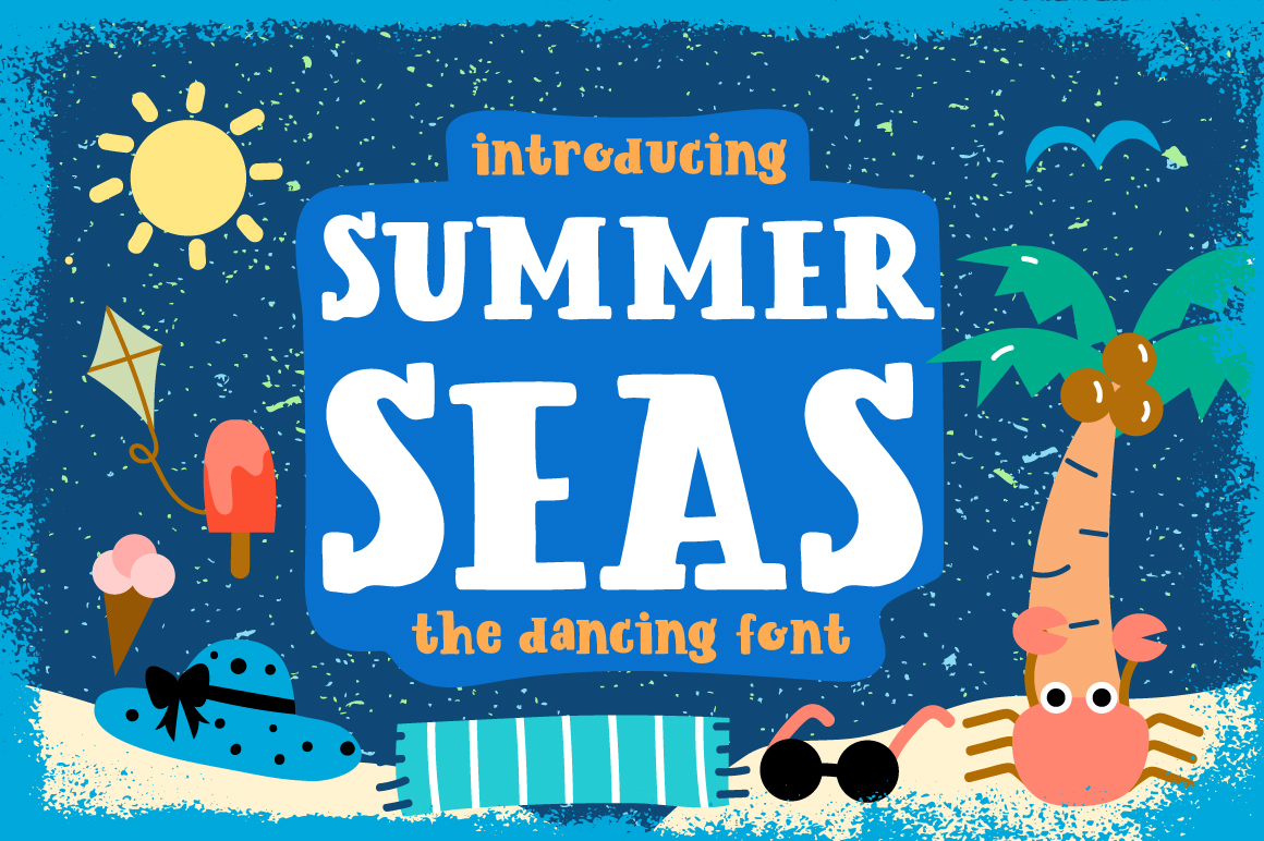 Summer Seas Font Review for Designers and Brand Owners